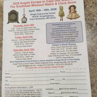 P&A watch and clock repair logo